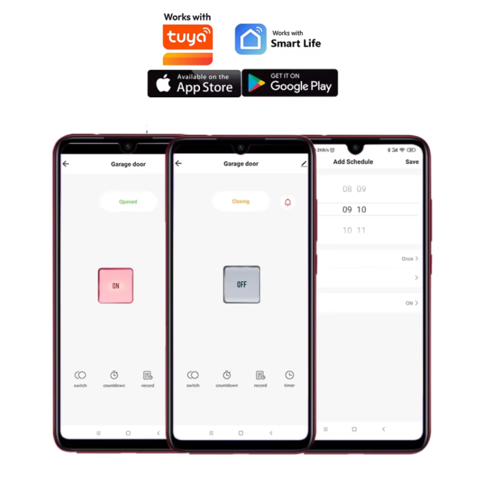 Розумне реле сухий контакт 1 канал 10А TYWRD 7-32В / USB, Wifi+RF, Tuya Smart Life